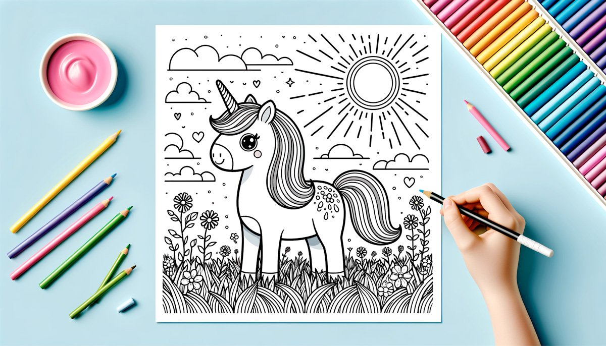 AI Coloring Page Generator